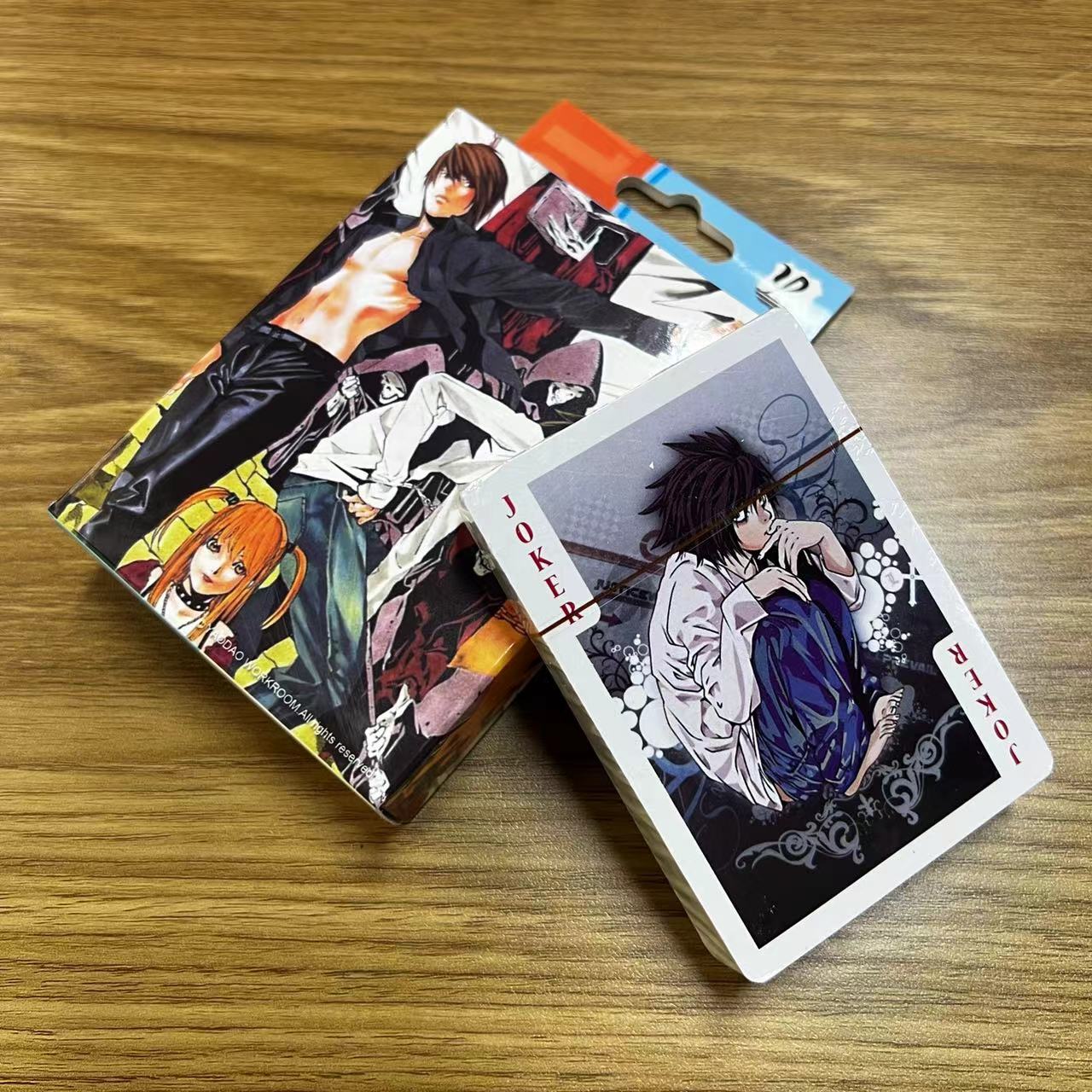 Board Game Table - 54枚入りアニメ「デスノート」ポーカーカード ヤガミ・ライト コスプレ ボードゲームカード ハードカバーコレクションボックス