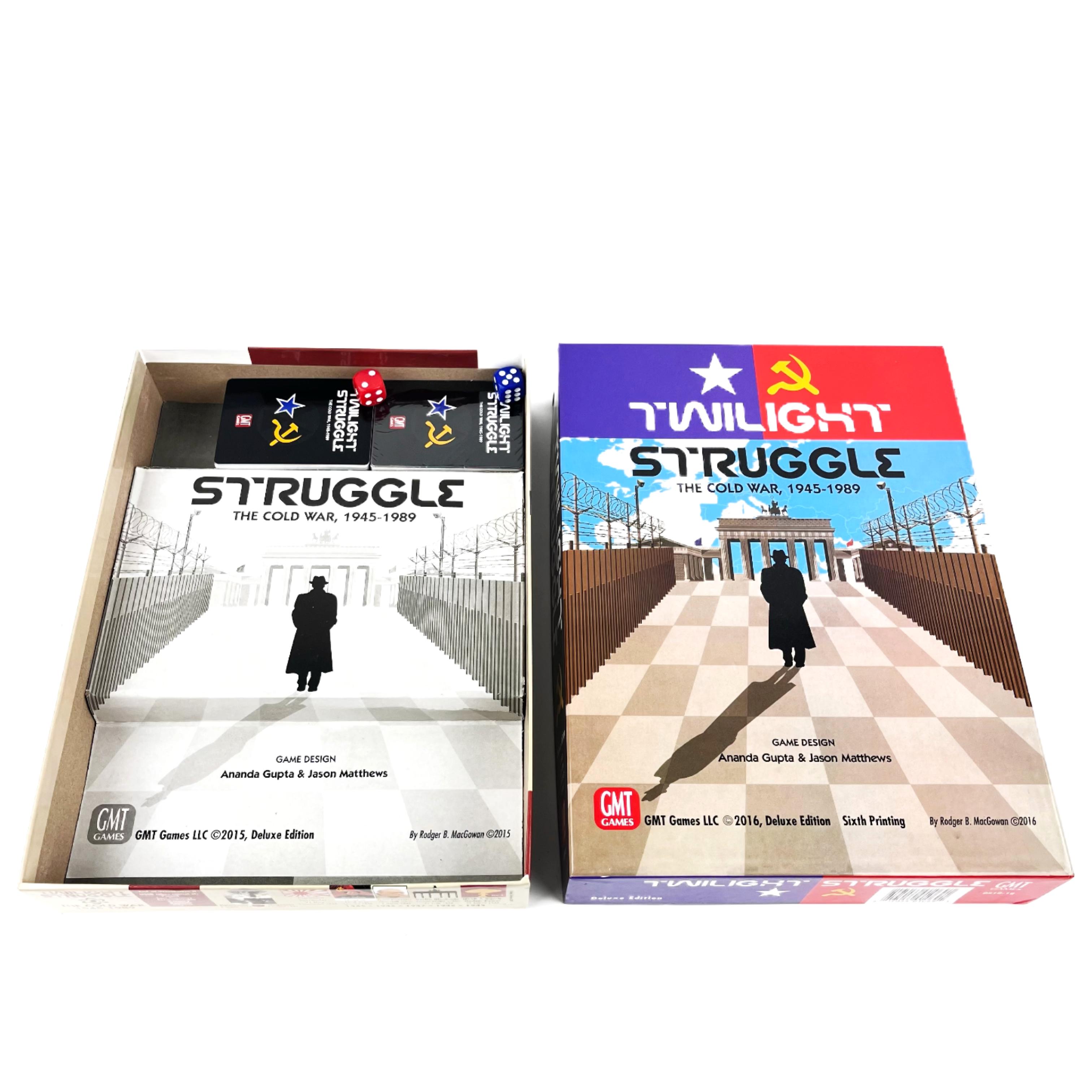 Board Game For 3 Players - ボードゲーム – トワイライト・ストラグル、2人用冷戦戦略ゲーム、大人と経験豊富なゲーマー向けの壮大な3時間の歴史シミュレーション
