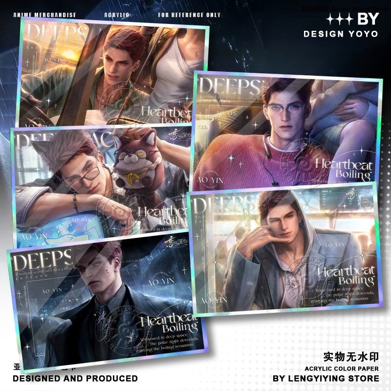 Board Games - アニメラブアンドディープスペースゲームヴァルコテーマアクリル色紙コスプレサインボードゲームサインカードギフト