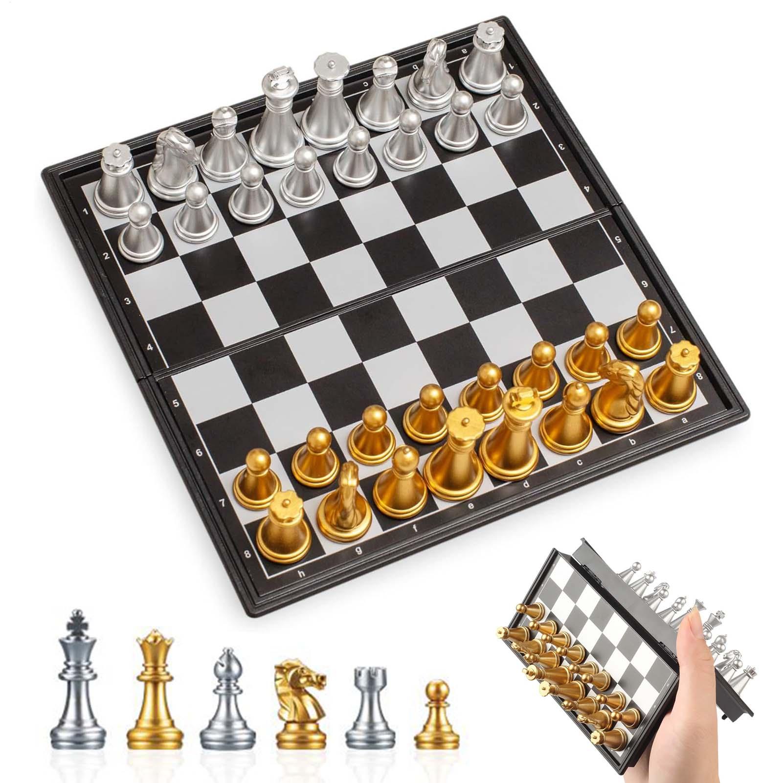 Board Game For 3 Players - ボードゲーム チェスセット 磁気チェスキット テーブルゲーム 教育活動 多人用