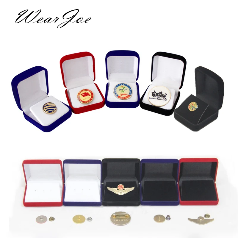 Token Tray Organizer - 細かいバッジメダル包装ボックス群がっ記念コインコレクションオーガナイザージュエリーブローチ収納スクールエンブレムホルダーケース