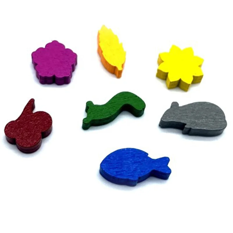 Board Game Bang - ミニ木製プレートゲーム,チェスアクセサリー,10個