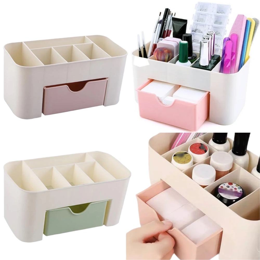 Token Tray Organizer - ネイルアートオーガナイザーデスクトップ引き出し化粧品収納ボックス化粧ブラシオーガナイザーボックスジュエリー口紅マスクコンパートメント