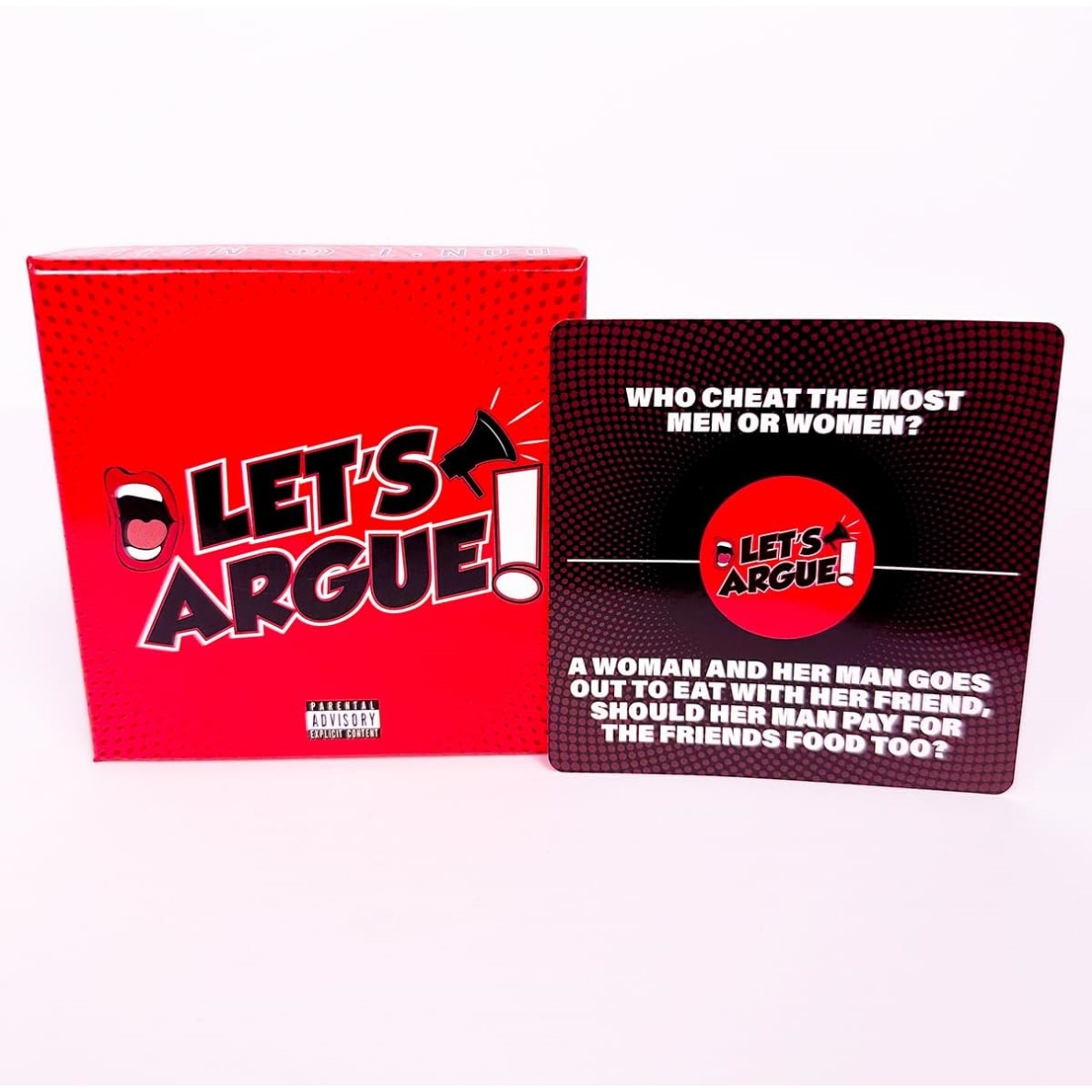「Let's Argue」パーティーカードゲーム、楽しい会話 - Board Game Night のレビューと価格