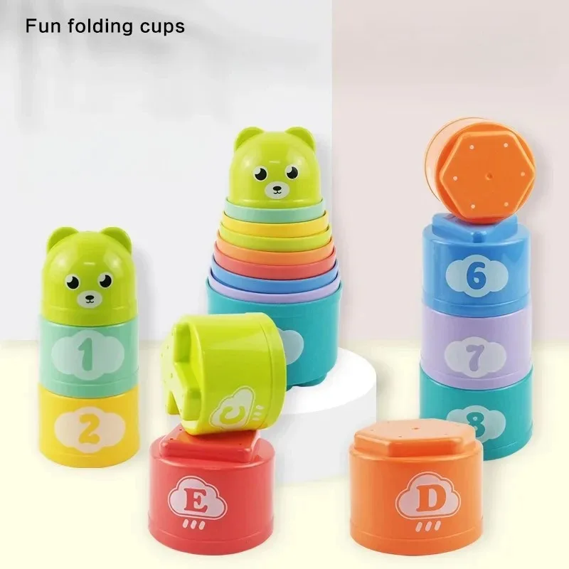 子供向け脳活性化折りたたみカップハンドスピード競争折りたたみ - Board Game Education のレビューと価格