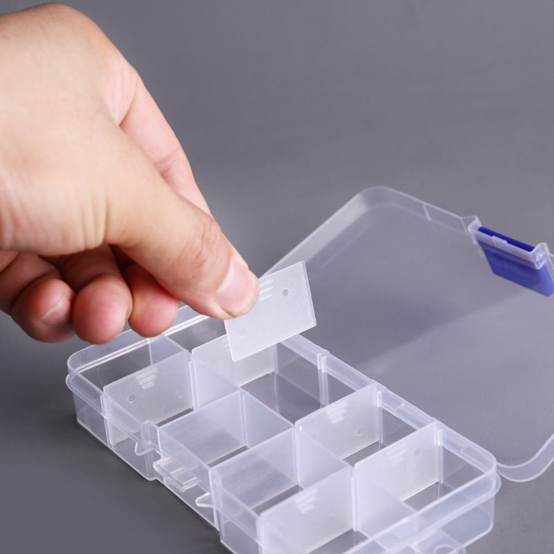 10 グリッドネイルアートオーガナイザーボックス収納ツール選 - Token Tray Organizer のレビューと価格