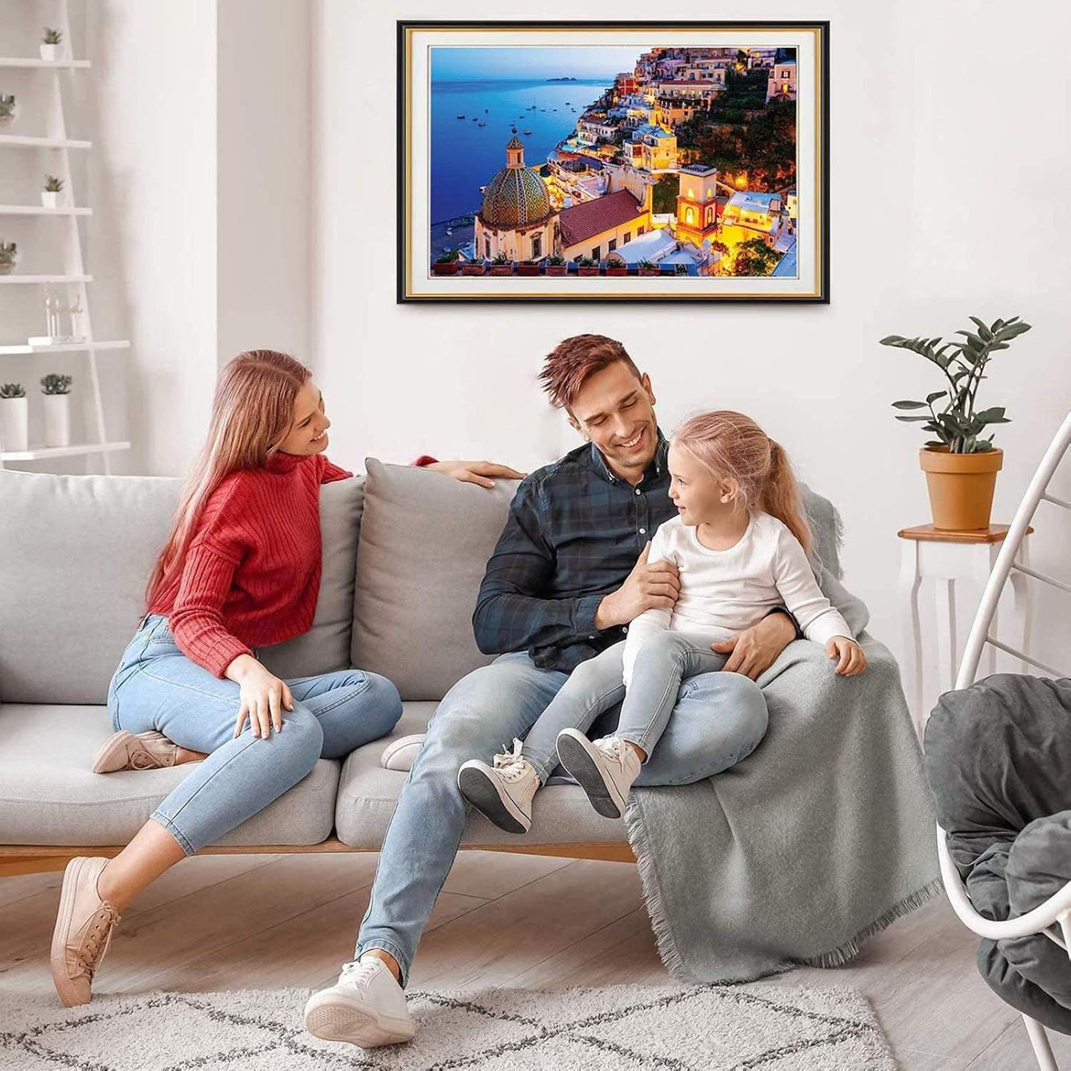 海、イタリア、アマルフィ海岸の美しい景色、10代と大人のため - Jigsaw Puzzle Adult のレビューと価格