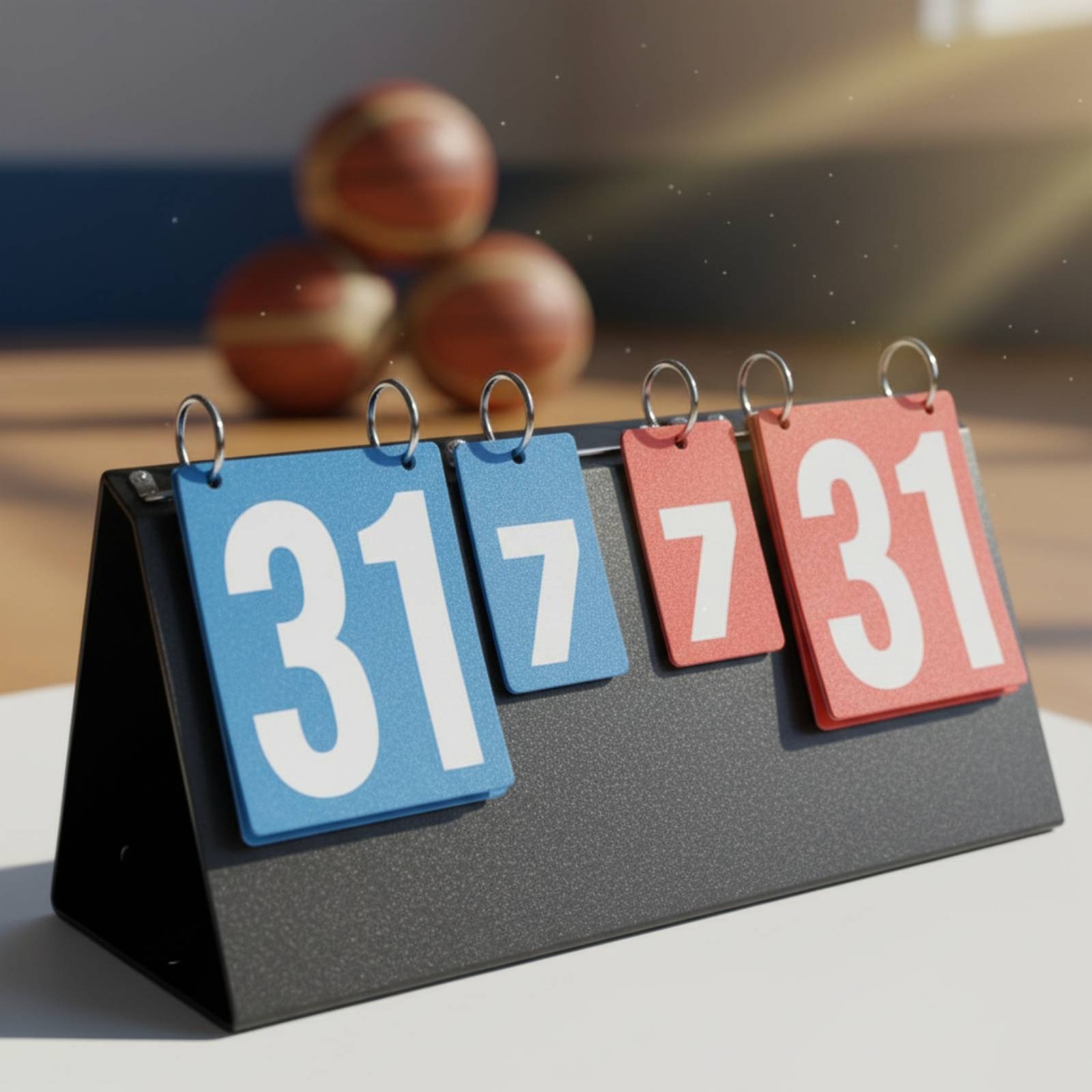 ポータブルフリップスコアボード マルチスポーツフリップスコア - Board Game Table のレビューと価格