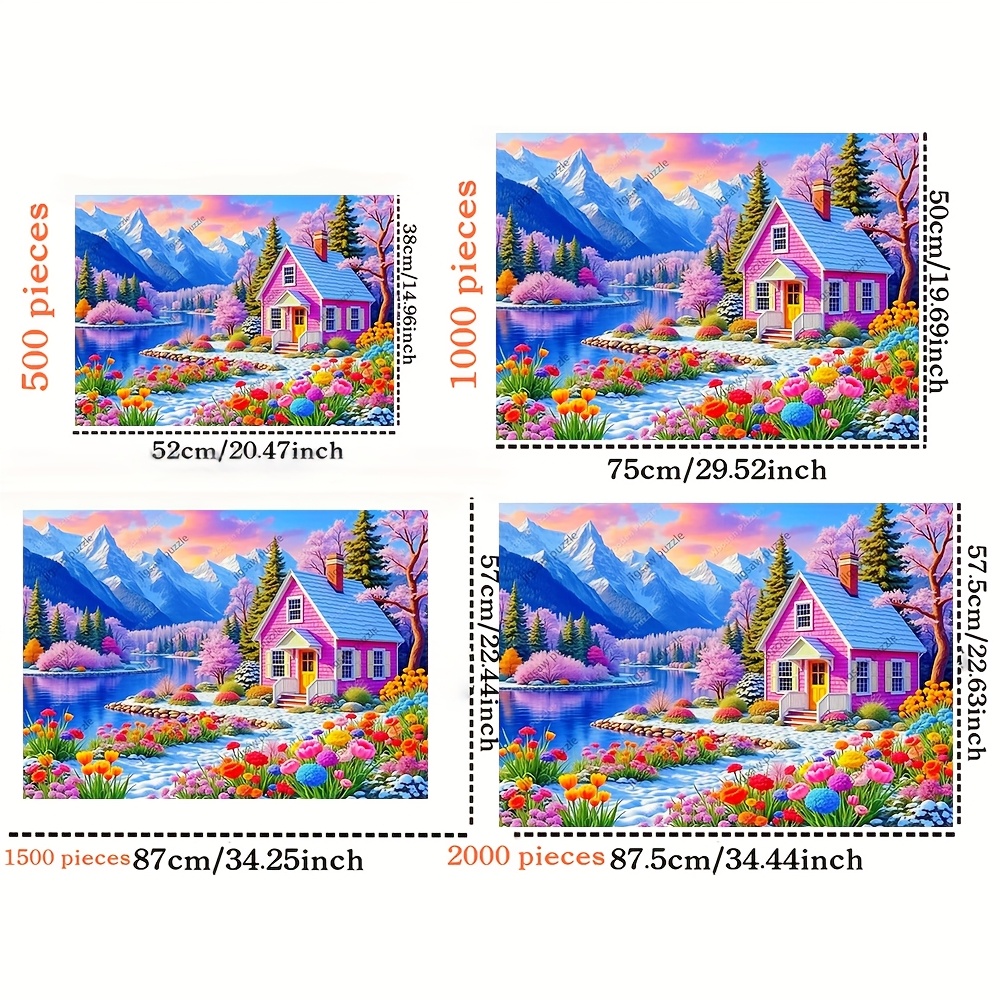 2000/1500/1000/500ピース 大人向け木製ジグ - Jigsaw Puzzle Adult のレビューと価格
