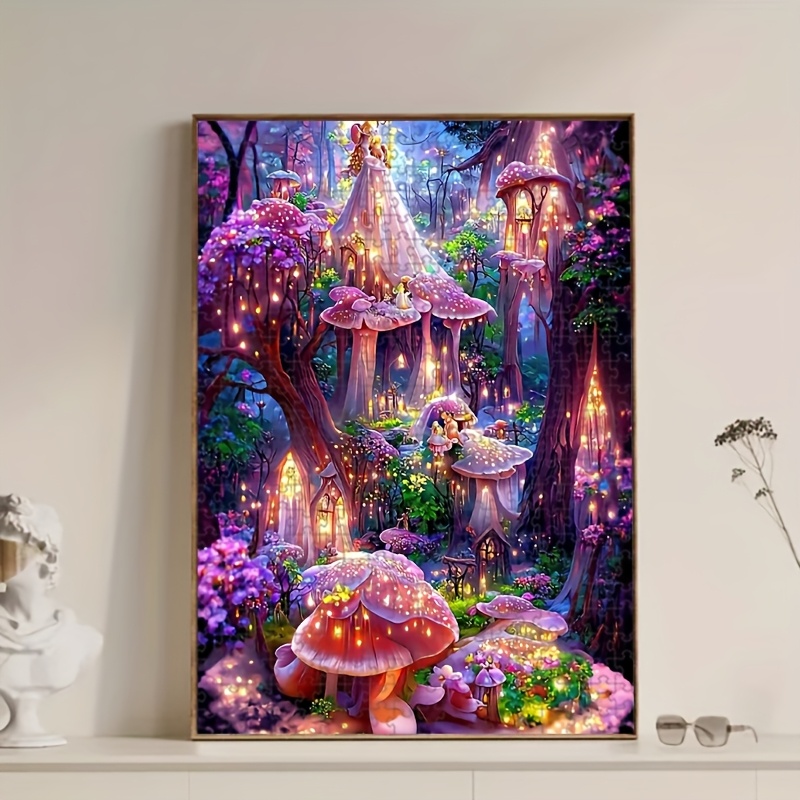 大人向け魔法の森ジグソーパズル1000ピース - 光る提灯が - Jigsaw Puzzle Adult のレビューと価格