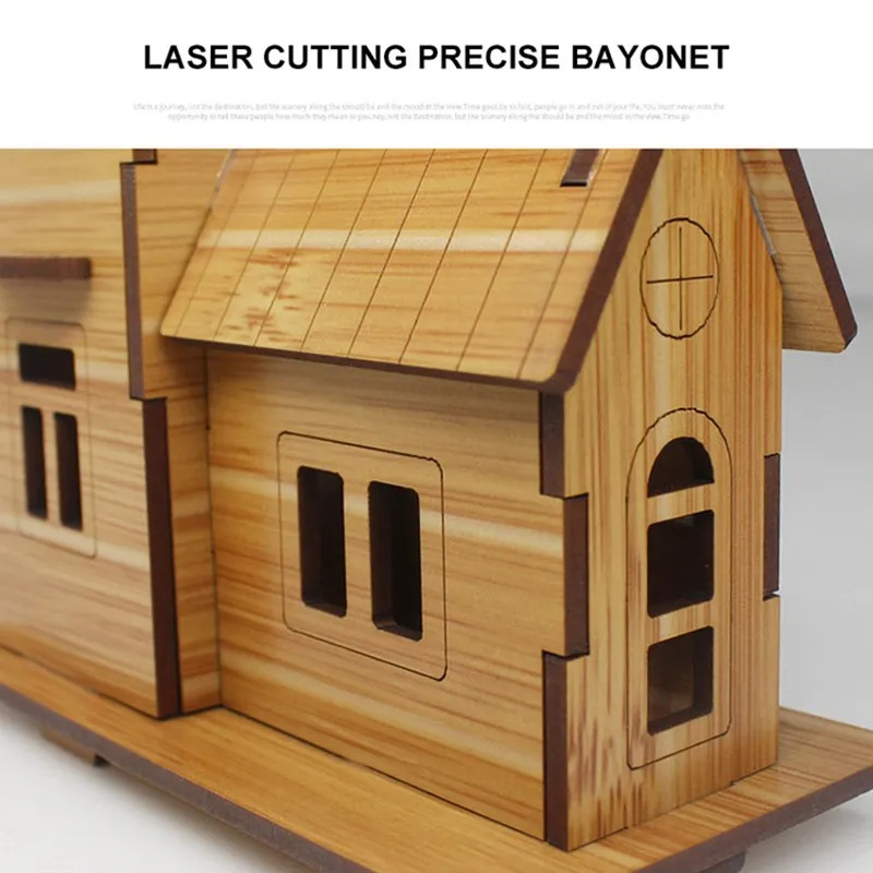 3D木製パズルモデルゲームコージーコテージDIY手作り機械式 - Jigsaw Puzzle Adult のレビューと価格