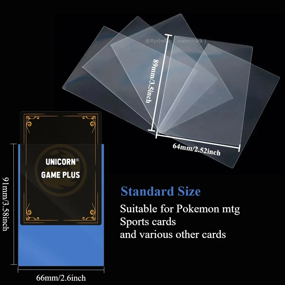200枚入りカードスリーブ トレーディングカード用 二層マッ - Board Game Pokemon のレビューと価格