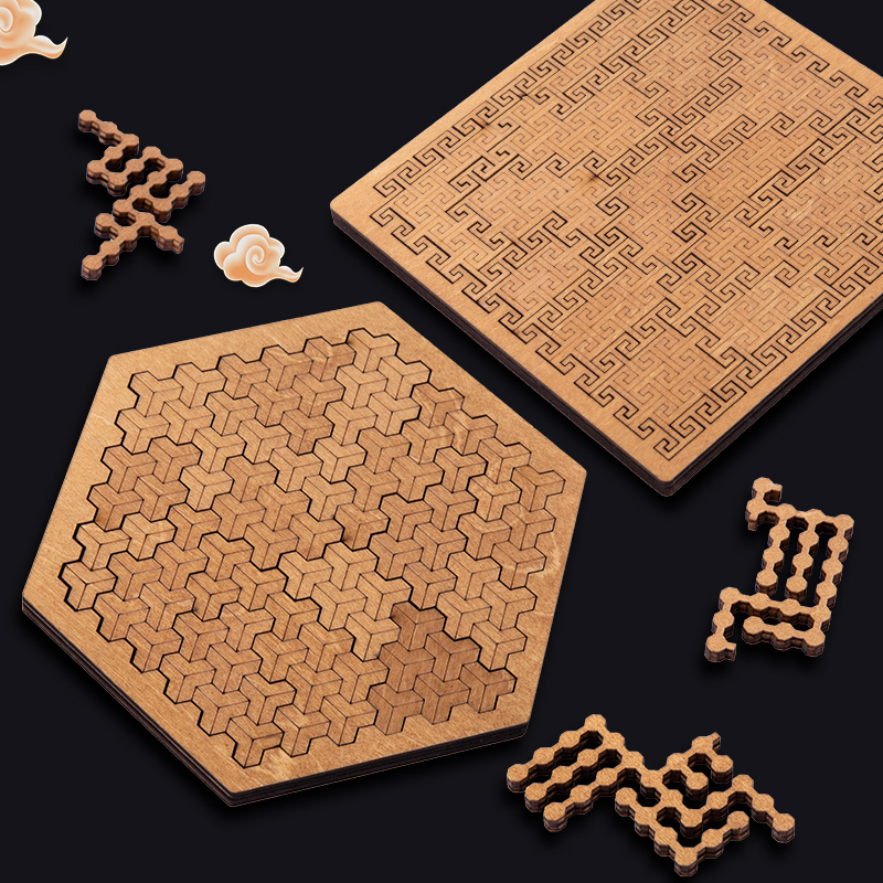 不可能な木製パズル 大人向け IQ パズル 不可能なジグソー - Jigsaw Puzzle Adult のレビューと価格