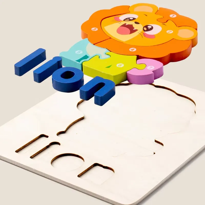 3D動物交通パズル スペルアルファベット学習ブロックボードゲ - Board Game Education のレビューと価格