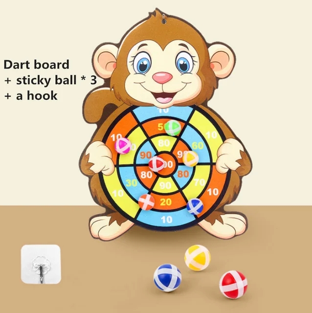 漫画風クラシック教育用屋外パーティー投げダーツボード屋内粘着 - Board Games のレビューと価格