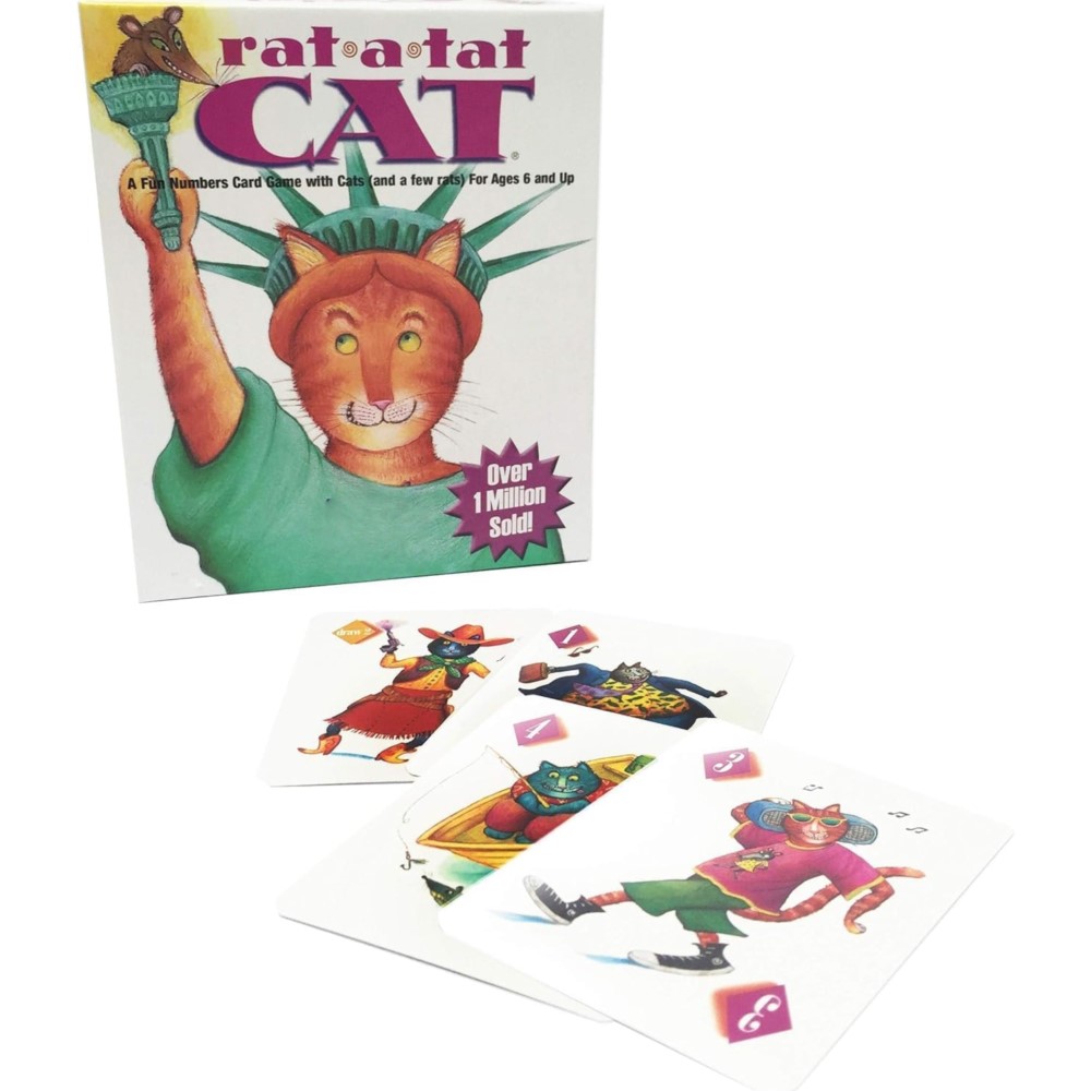 ラット・ア・タット・キャット 楽しい数字カードゲーム 猫と少 - Board Game Night のレビューと価格