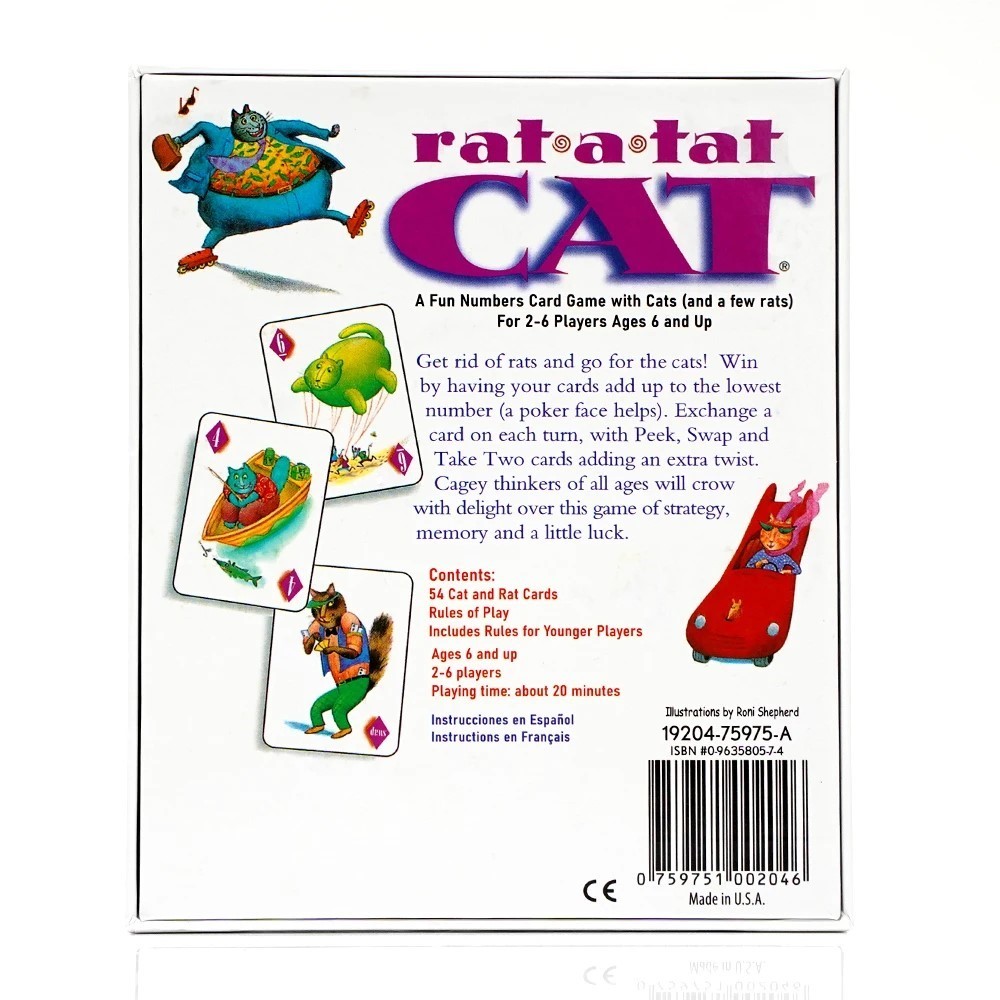ラット・ア・タット・キャット 楽しい数字カードゲーム 猫と少 - Board Game Night のレビューと価格