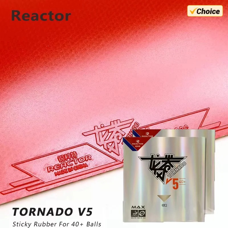 REACTOR Tornado V5 テーブルテニスラバー  - Board Game Table のレビューと価格