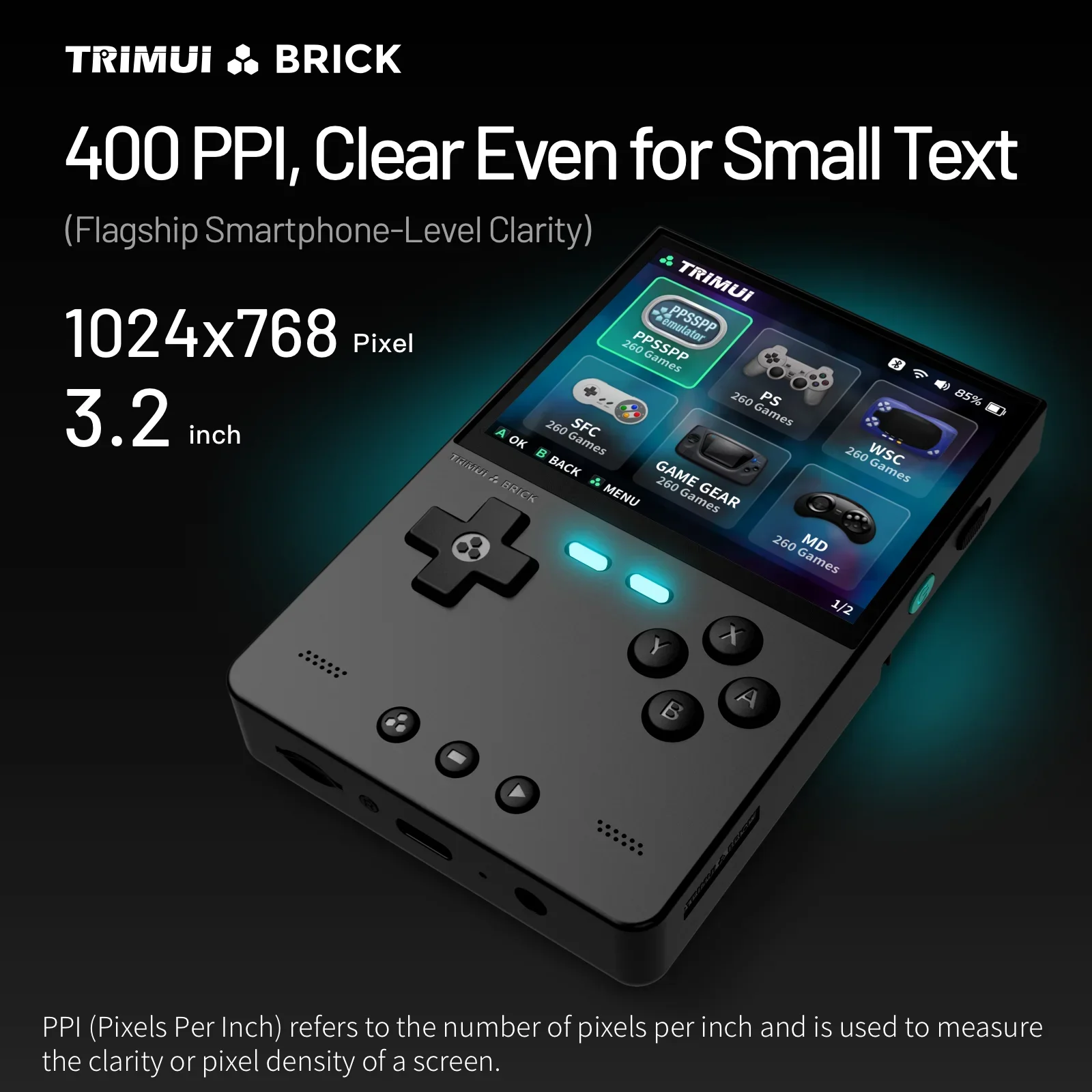TRIMUI BRICK 携帯ゲーム機 3.2インチIPSス - Board Games のレビューと価格
