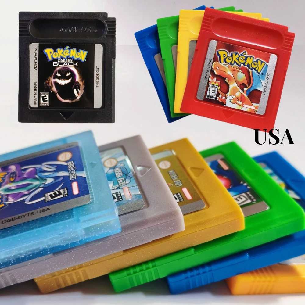 GBC ポケモンシリーズ ゲームカートリッジ ブラック ホワ - Board Games のレビューと価格