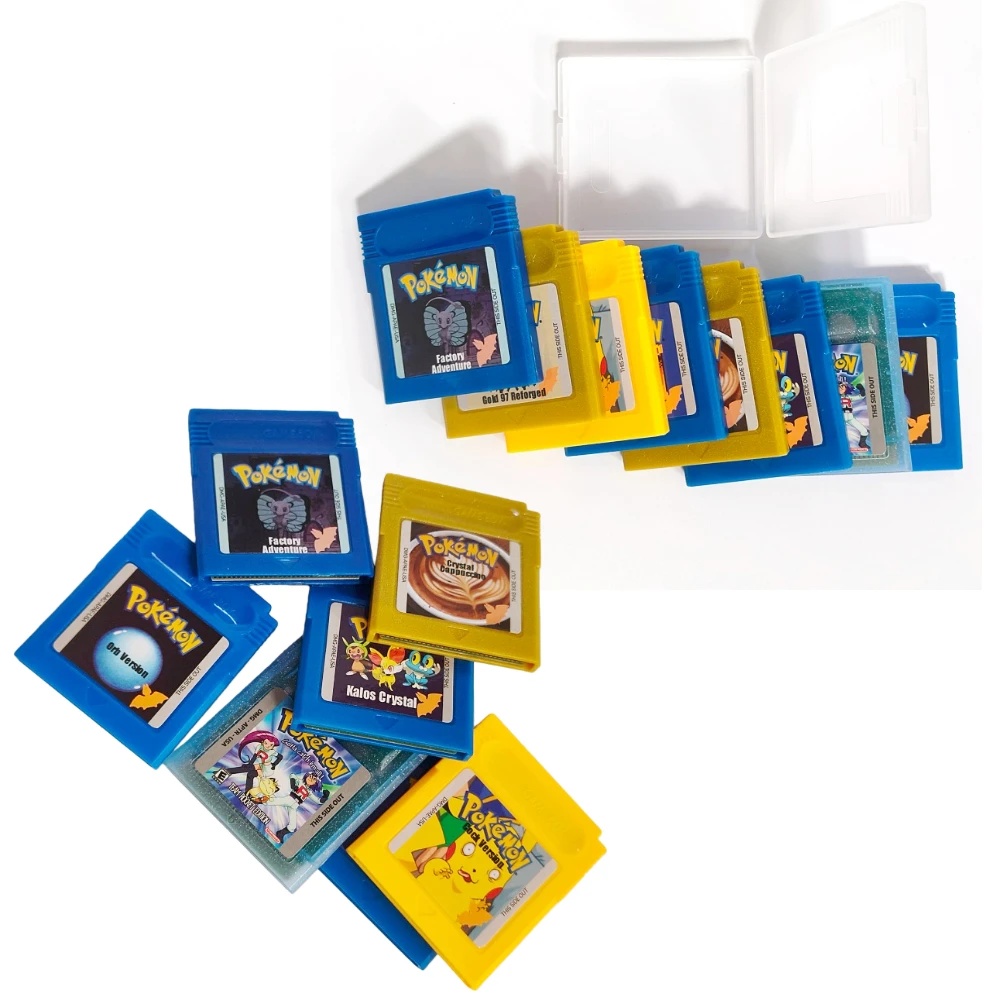 GBC ポケモンシリーズ ゲームカートリッジ ブラック ホワ - Board Games のレビューと価格