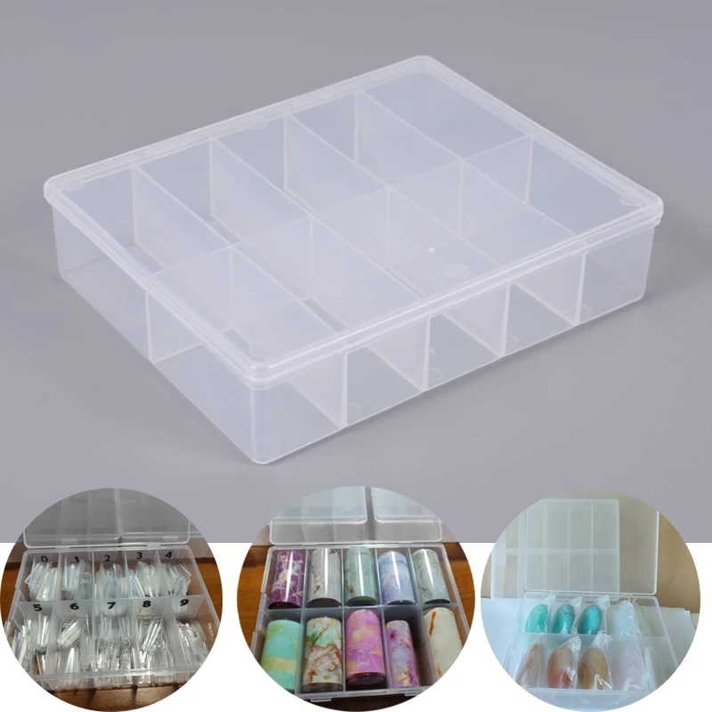 美しい宝石を収納するための透明なケース,10個のグリッド,ラ - Token Tray Organizer のレビューと価格