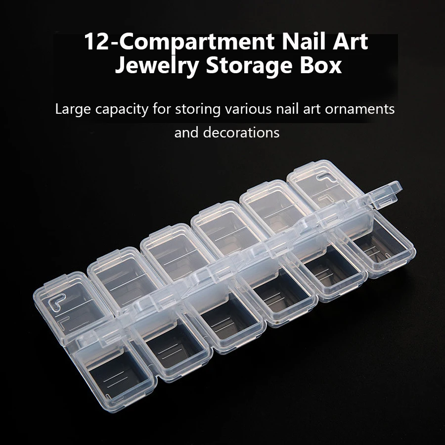 12コンパートメントプラスチックラインストーンオーガナイザー - Token Tray Organizer のレビューと価格