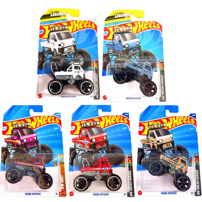 ホットウィール マツダ オートザム 合金ダイキャスト ビッグ - Hot Wheels Car Monster Trucks のレビューと価格